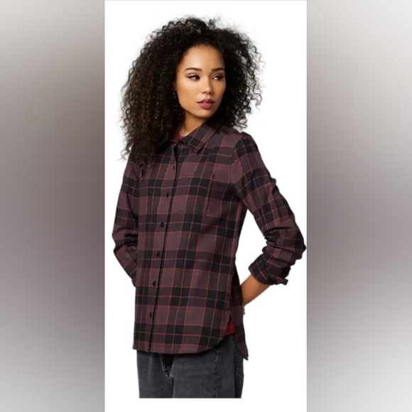 Fox Racing, Women's Pines Flannel Shirt - Picture 10 of 12